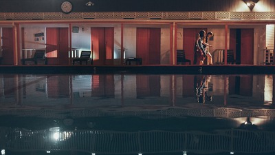 Night Swim Three teenage girls (Adriana Santos, Chloe Roe, and Adea Lennox) break into a shut down pool. When uninvited guests show up, their friendship is teste...